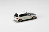 JDM64 by HOBBY JAPAN 1/64 Honda CIVIC (EG6) SIR-Ⅱ JDM STYLE - Frost White HJDM002-7