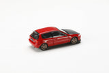 JDM64 by HOBBY JAPAN 1/64 Honda CIVIC (EG6) SIR-Ⅱ JDM STYLE - Milano Red HJDM002-8
