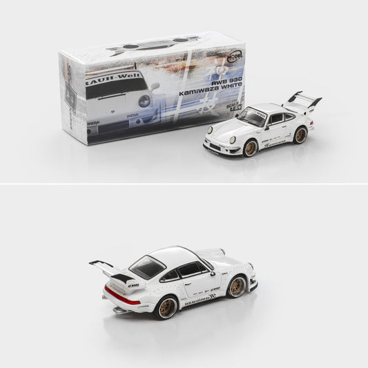 PREORDER MODELMODEL 1/64 RWB 930 Kamiwaza White (Blister pack) MM64-RWB930-002 (Approx. Release Date: Q3 2026 and subject to the manufacturer's final decision)