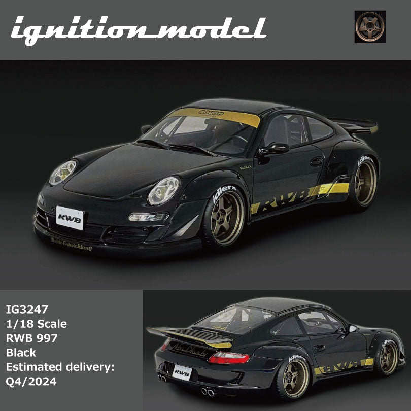 限定Ignition RWB997 オートサロン1/18 IG3251 1/18 RWB 997 GT3 Orange With Mr.Nakai | LINE UP