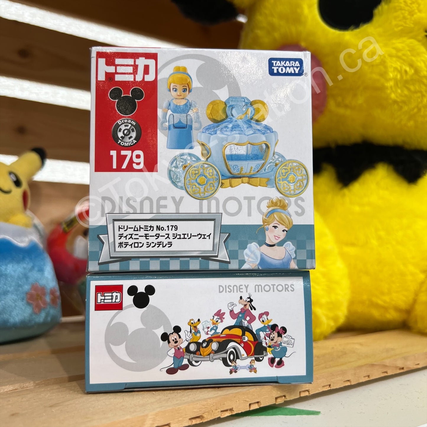Dream Tomica 179 Disney Motors Jewelry Way Potiron Cinderella