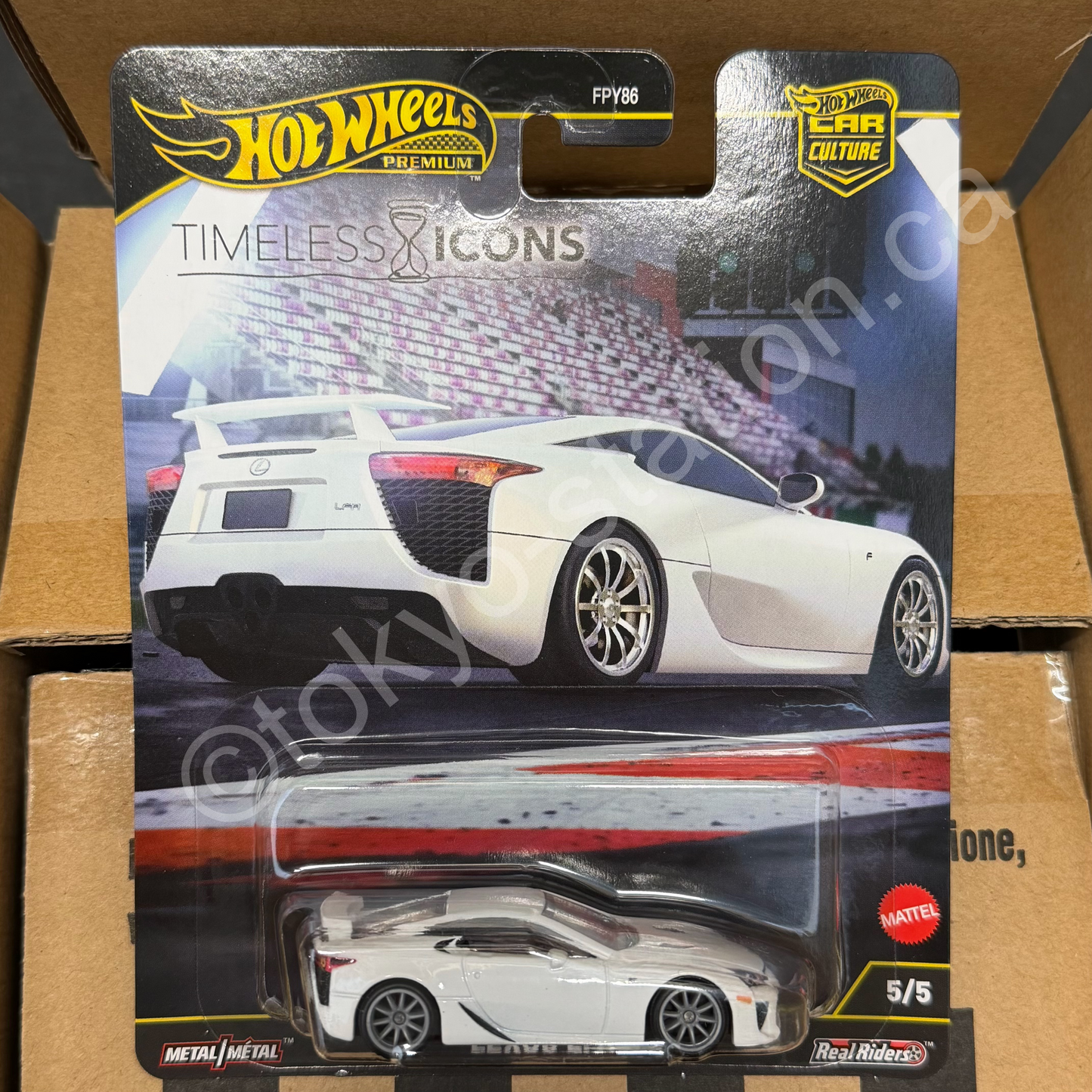 HOTWHEELS PREMIUM TIMELESS ICONS LEXUS LFA JBK57
