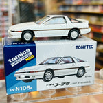 TOMYTEC TLVN 1/64 Toyota Supra 3.0 GT Turbo (white) 1986 LV-N106e