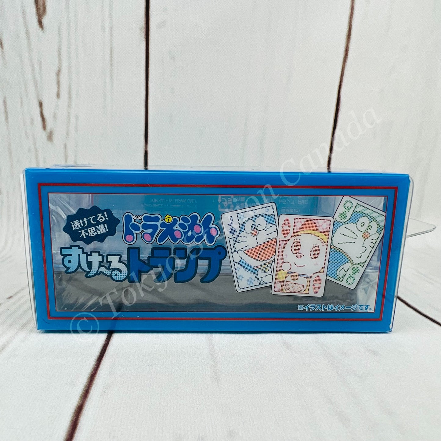 ENSKY DORAEMON Transparent Playing Card 4970381471552