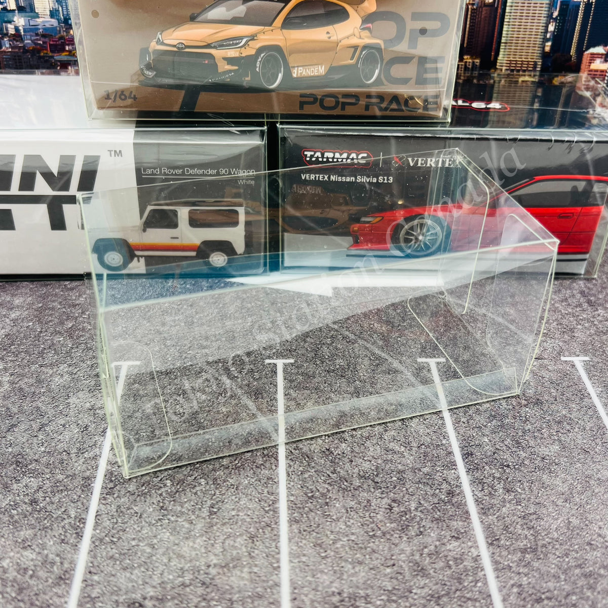 タワレコ POPRACE / Large MINI GT / TARMAC WORKS GLOBAL64 Protector