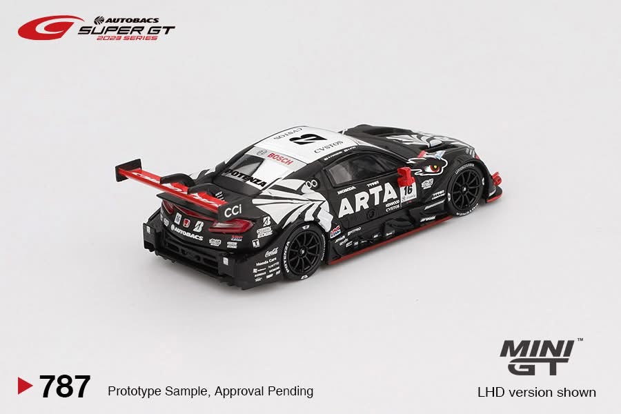 MINI GT 1/64 Japan Exclusive Honda NSX-GT “Type S” GT500 #16 “ARTA MUGEN NSX-GT ” ARTA 2023 SUPER GT Series MGT00787-BL