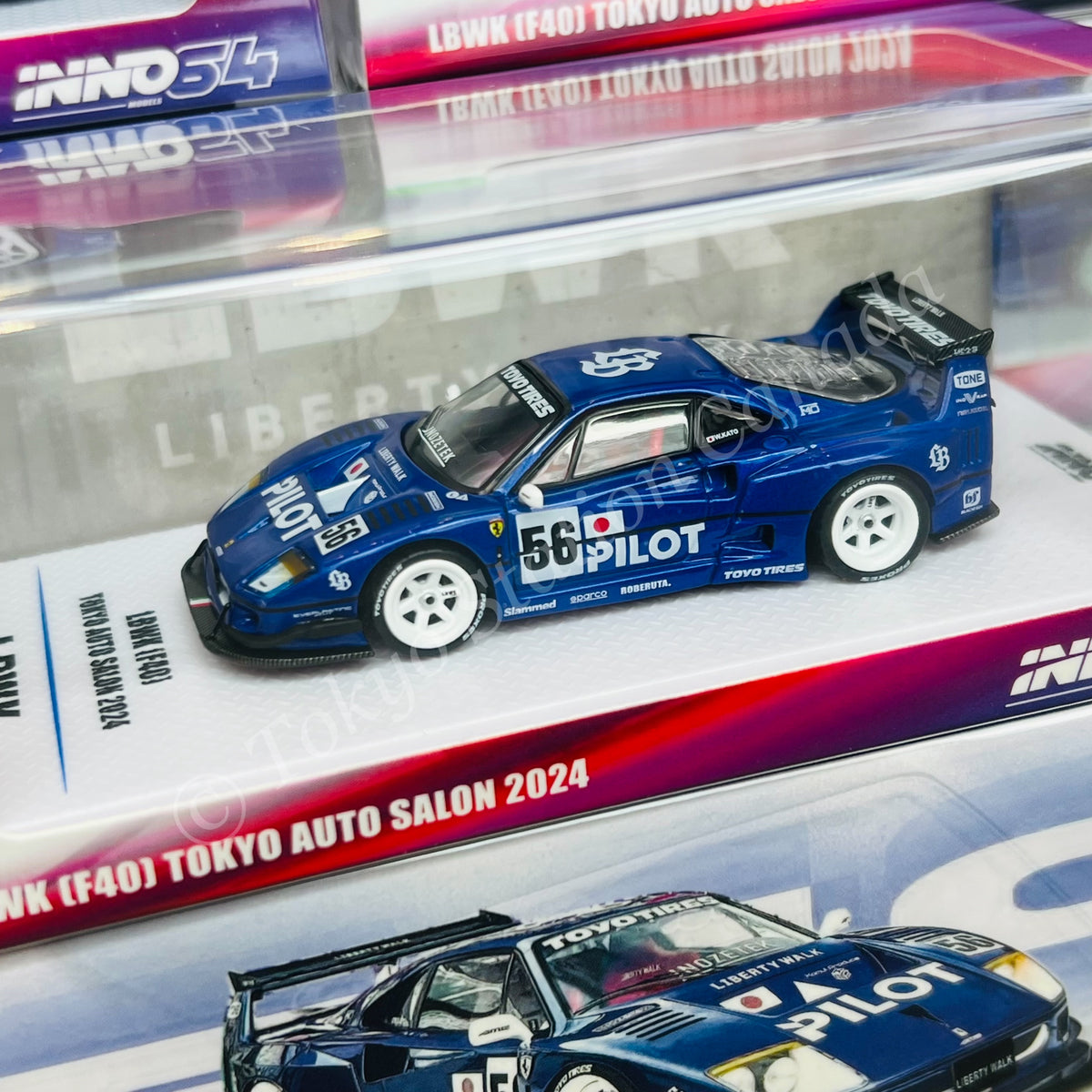 Xe Mô Hình LBWK F40 Tokyo Auto Salon 2024 1:64 INNO | Việt Nam Xe Mô Hình LBWK F40 Tokyo Auto Salon 2024 1:64 INNO | Việt Nam