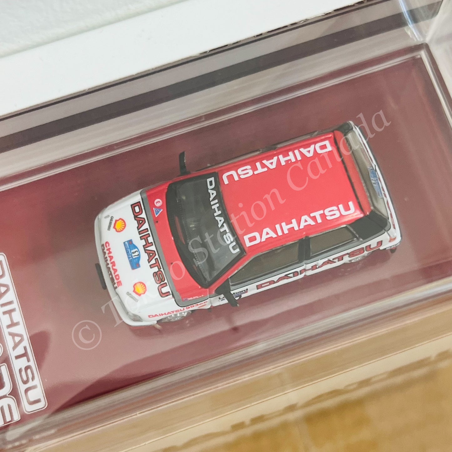 BM Creations 1/64 Daihatsu Charade 1991 Winner of Rallye Monte Carlo 1988 (Class 3) (TMCS Malaysia 2025 event model) 64B0448