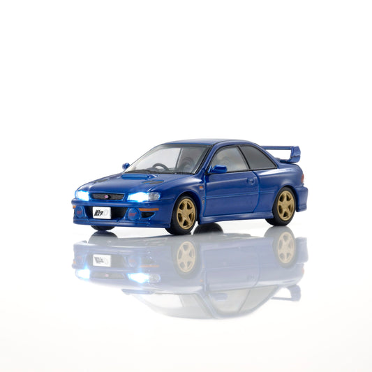 PREORDER KYOSHO 1/64 NITIAL D / SUBARU IMPREZA WRX STI with LED 07133LD (Approx. Release Date: Q1 2027 and subject to the manufacturer's final decision)