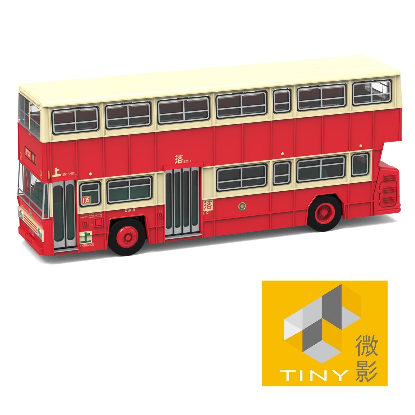 TINY 微影 KMB31 KMB LEYLAND Fleetline BACo (West Point 105 石塘咀)