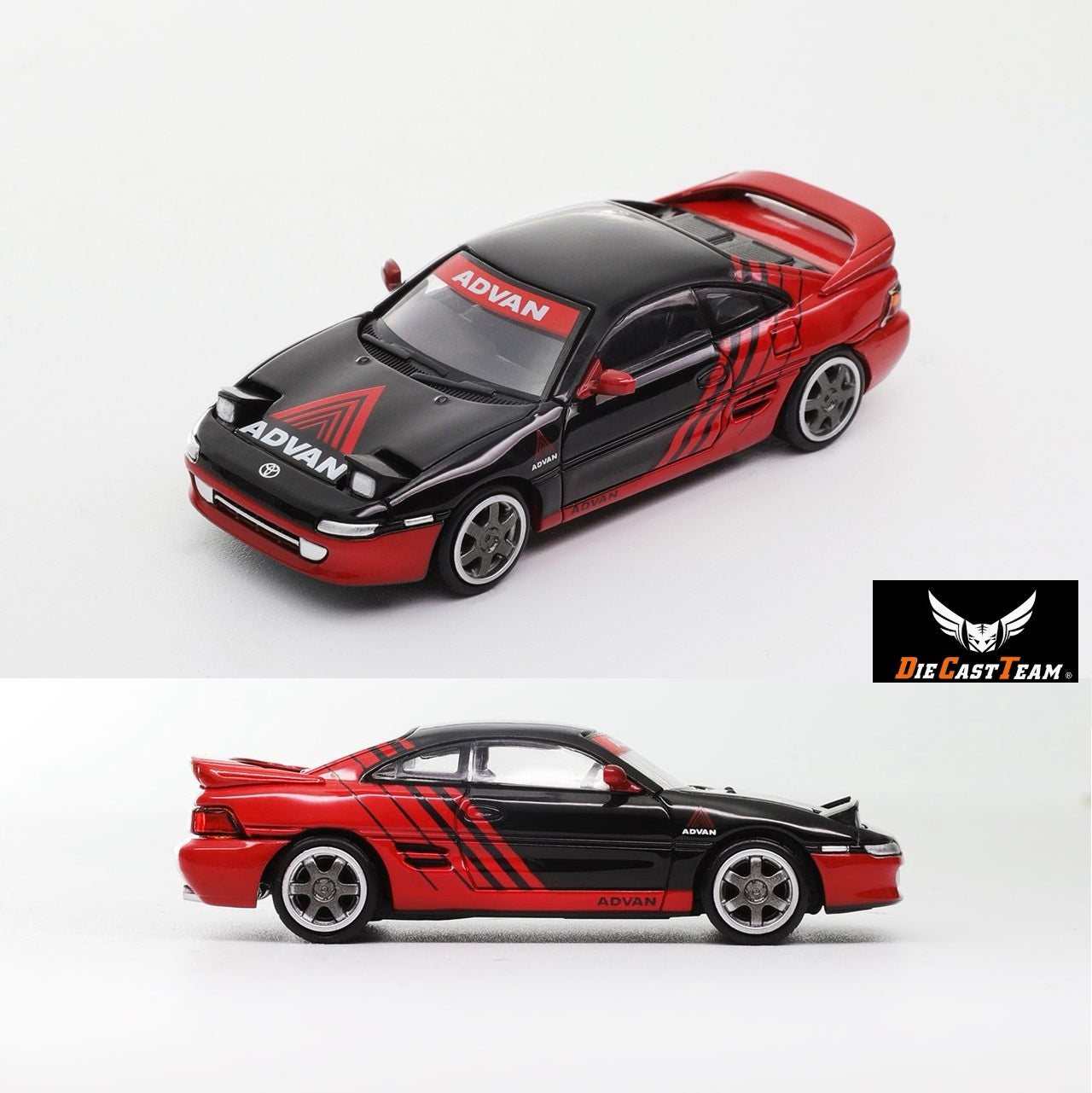 DCT 1/64 TOYOTA MR2 SW20 - ADVAN LL-003-10
