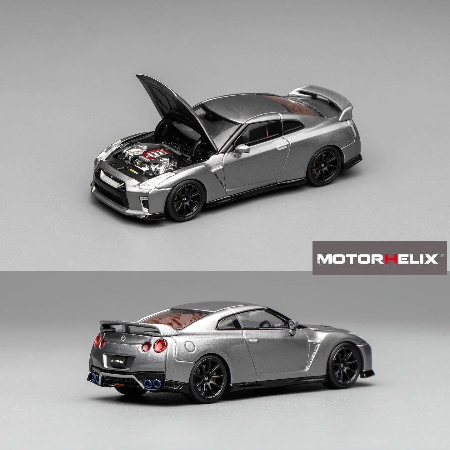 Motorhelix 1/64 Nissan GT-R (R35) Track Edition Engineered by
