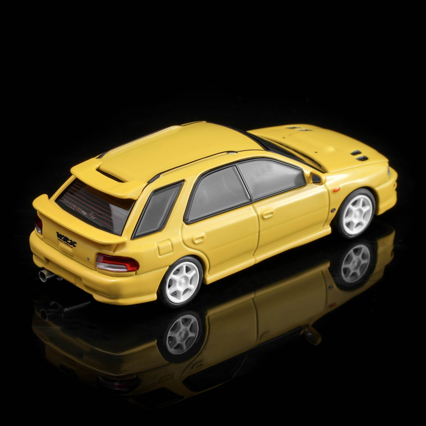 PREORDER MOTORHELIX 1/64 SUBARU Impreza Wagon WRX STi Ver VI - Cashmere Yellow M67104 (Approx. Release Date: Q4 2026 and subject to the manufacturer's final decision)
