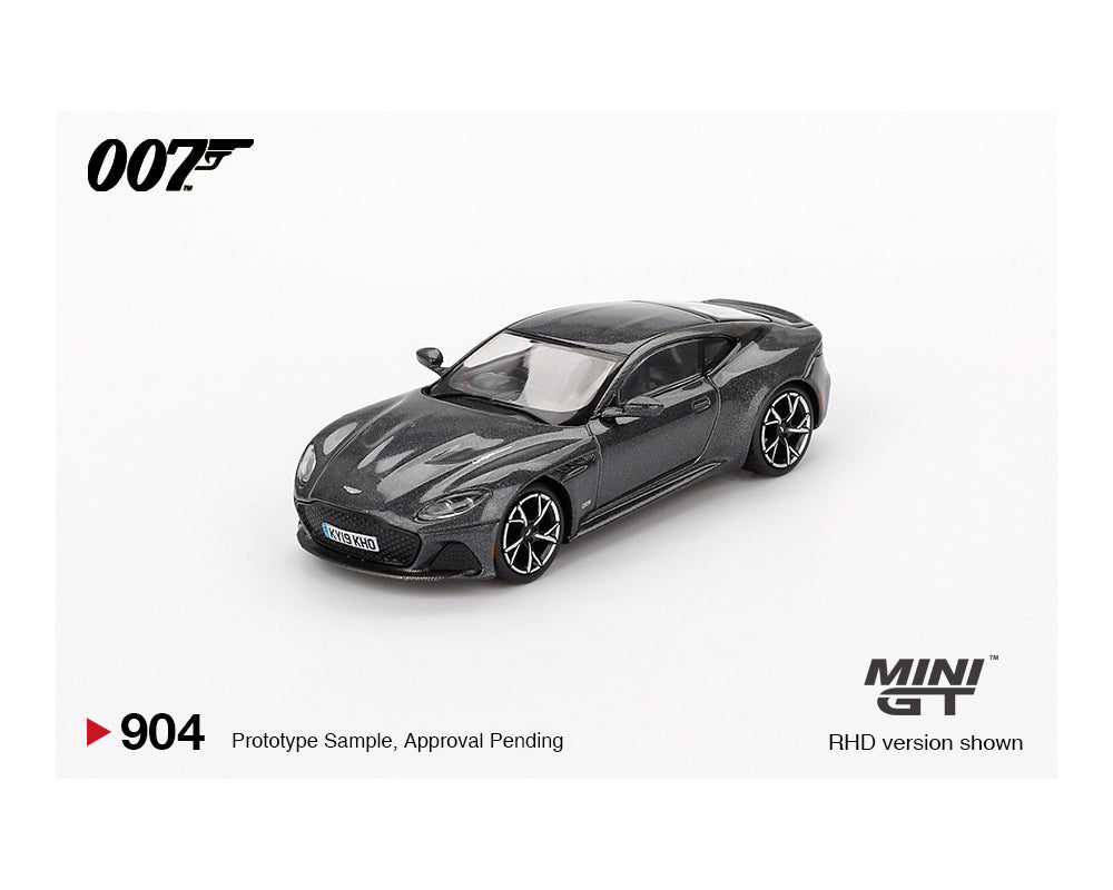 PREORDER MINI GT 1/64 Aston Martin DBS James Bond 007 ” No Time To Die” – English Packaging – Limited Edition MGT00904-007E (Approx. Release Date : Q3 2025 subject to manufacturer's final decision)