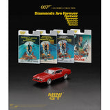 PREORDER MINI GT 1/64 Ford Mustang Mach 1 James Bond 007 ” Diamonds Are Forever ” – English Packaging – Limited Edition MGT00905-007E (Approx. Release Date : Q3 2025 subject to manufacturer's final decision)