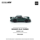 PREORDER POPRACE 1/64 SINGER DLS TURBO (ROAD) GREEN PR640326 (Approx. Release Date: Q4 2025 and subject to the manufacturer's final decision)