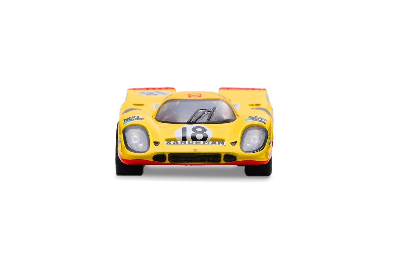 SPARKY x TINY 1/64 Porsche 917K SHELL COMBO - Le Mans winner 1970 & SHELL 24h Le Mans 1970 Piper/Van Lennep #18