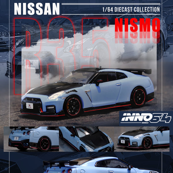 PREORDER INNO64 1/64 NISSAN GT-R (R35) NISMO SPECIAL EDITION 2022 Stealth Gray IN64-R35NSE-STGR (Approx. Release Date : JUNE 2024 subject to the manufacturer's final decision)