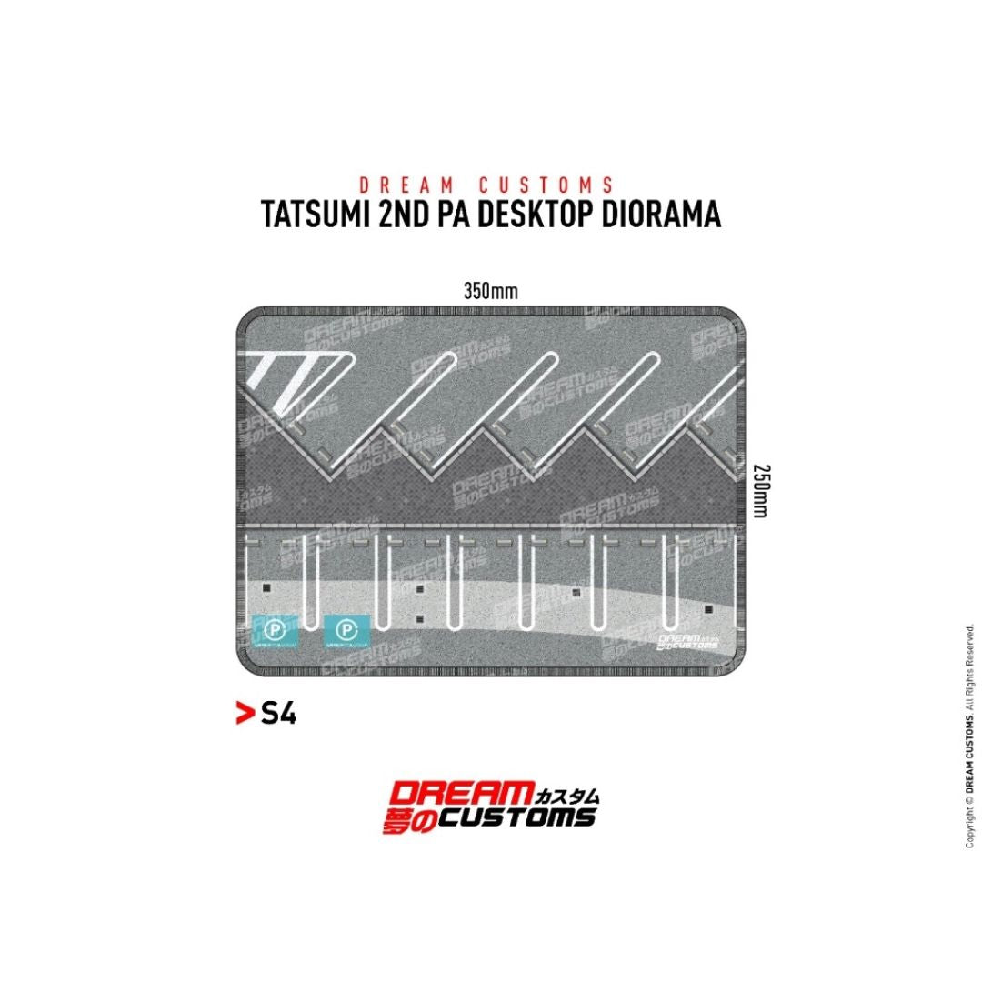 Dream Customs Tatsumi 2nd PA Desktop Diorama S4(350x250mm)