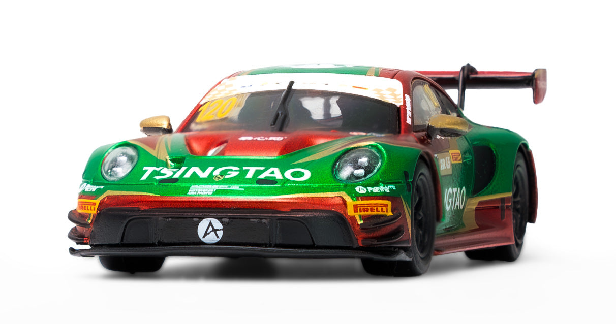 SPARKY x TINY 1/64 Porsche 992 911 GT3 R Macau GT Cup 2023 - Tsing Tao YO64007
