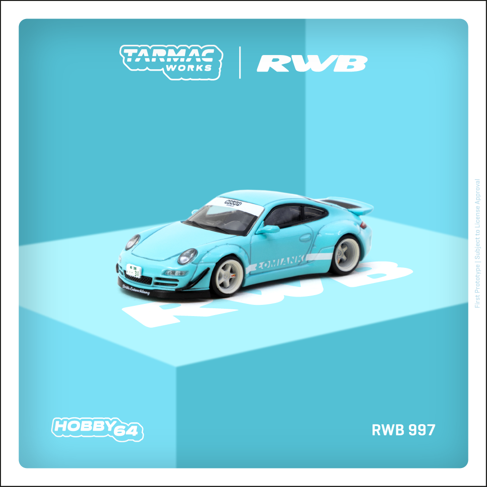 TARMAC WORKS HOBBY64 1/64 RWB 997 Lomianki T64-057-LO