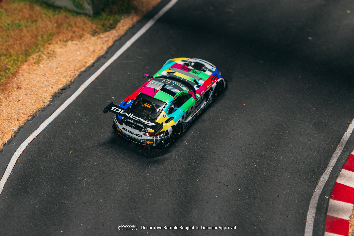 TARMAC WORKS HOBBY64 1/64 Mercedes-AMG GT3 Bathurst 12h 2025 GruppeM Racing Maro Engel / Mikaël Grenier / Maxime Martin T64-062-25BH888