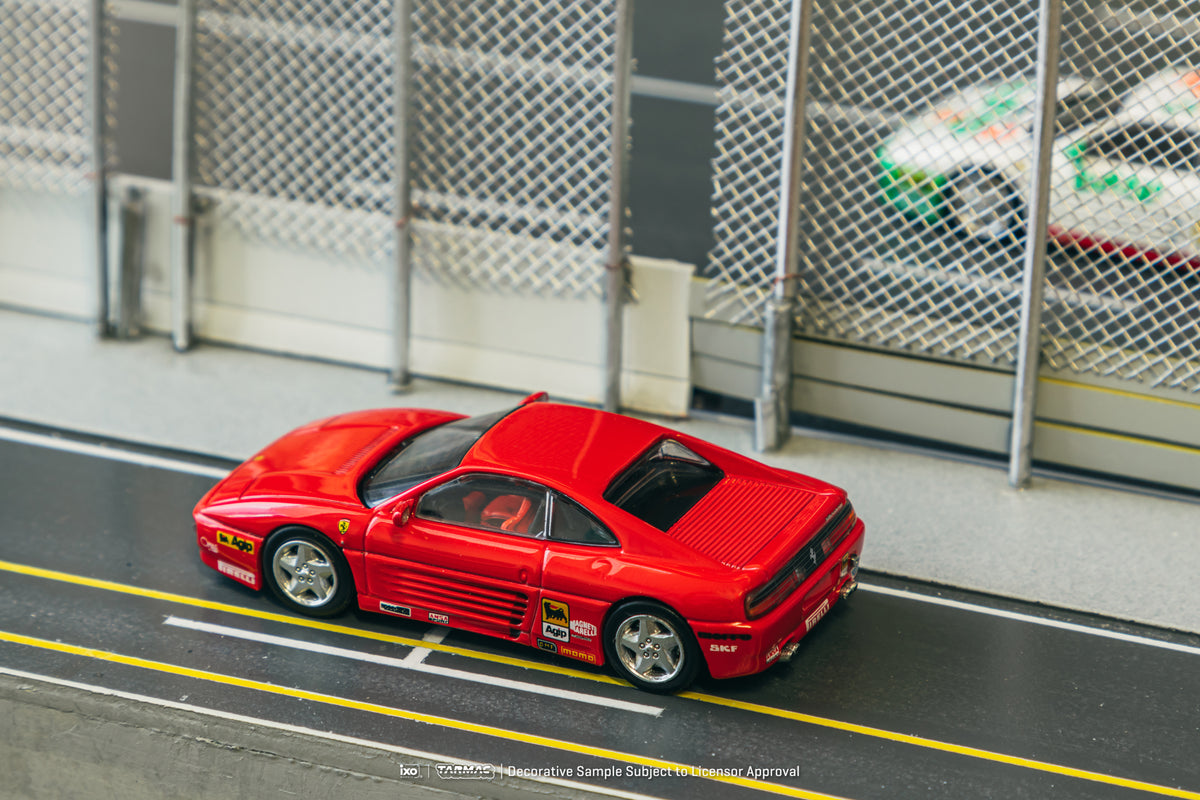 TARMAC WORKS HOBBY64 1/64 Ferrari 348 Challenge Presentation T64