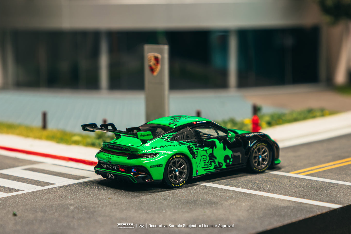 TARMAC WORKS HOBBY64 1/64 Porsche 911 GT3 Cup (992) Fire Monkey Motorsport T64-093-FMM