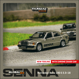 PREORDER TARMAC WORKS GLOBAL64 1/64 Mercedes-Benz 190 E 2.3-16 Race of Champion 1984 Ayrton Senna T64G-047-84ROC11 (Approx. Release Date :  AUGUST 2025 subject to manufacturer's final decision)