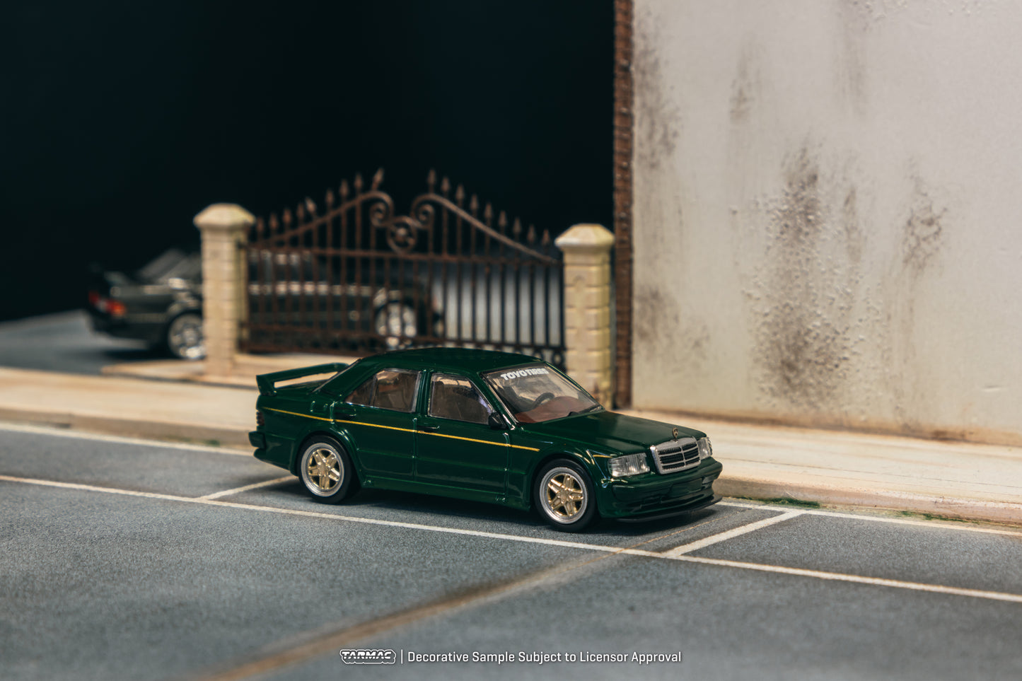 TARMAC WORKS GLOBAL64 1/64 Mercedes-Benz 190 E 2.5-16 EVO 1 TOYO TIRES T64G-057-TOYO