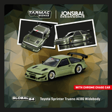 PREORDER TARMAC WORKS GLOBAL64 1/64 Toyota Sprinter Trueno AE86 Widebody Green T64G-060-GR (Approx. Release Date :  AUGUST 2025 subject to manufacturer's final decision)