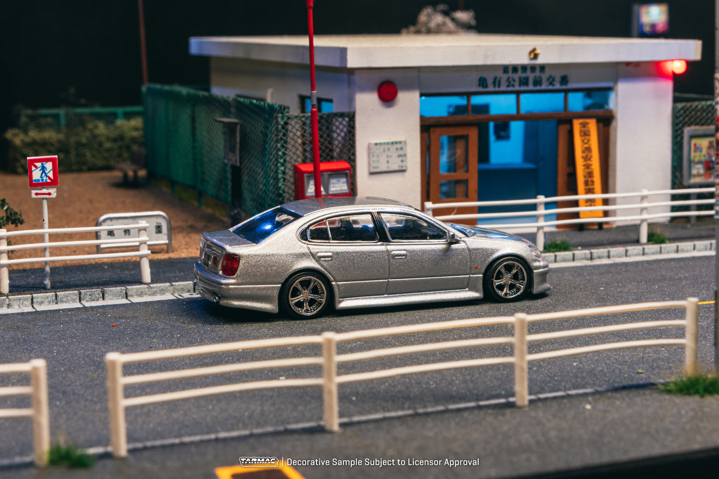 TARMAC WORKS GLOBAL64 1/64 VERTEX Toyota Aristo JZS161 Silver T64G-081-SL