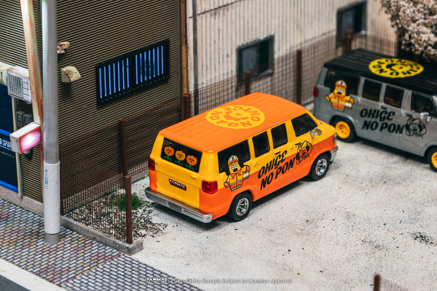 TARMAC WORKS GLOBAL64 1/64 Dodge Van OHIGE no PON T64G-TL032-ONP