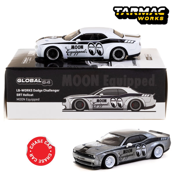 PREORDER Tarmac Works GLOBAL64 1/64 LB-WORKS Dodge Challenger SRT Hellcat MOON Equipped Special Edition T64G-TL039-ME (Approx. Release Date : JUNE 2024 subject to manufacturer's final decision)