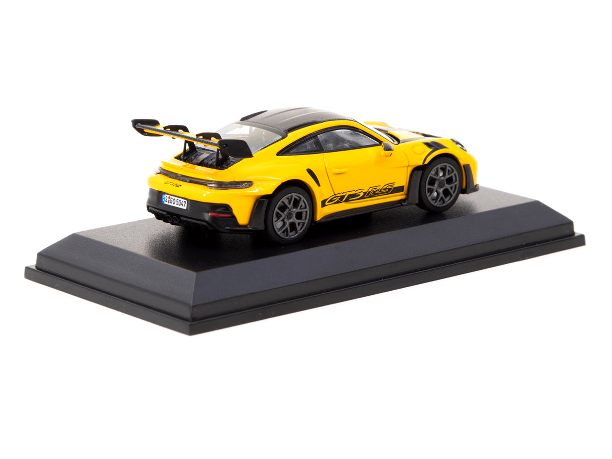 MINICHAMPS x Tarmac Works 1/64 Porsche 911 (992) GT3 RS Signal Yellow  T64MC-005-YL