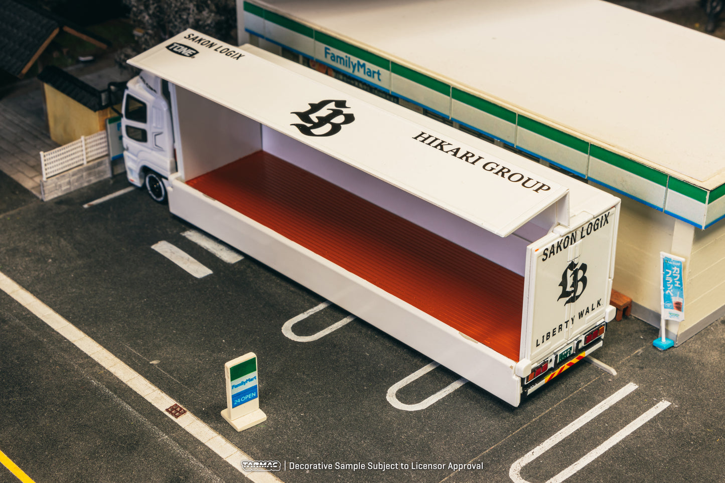 PREORDER TARMAC WORKS TRUCK64 1/64 Mitsubishi Fuso Super Great LB-TRUCKS T64T-TL001-LBW (Approx. Release Date : AUGUST 2025 subject to manufacturer's final decision)