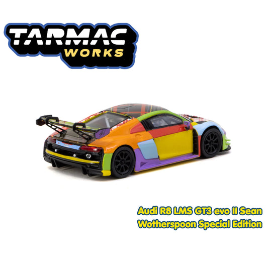 Tarmac Works HOBBY64 1/64 Audi R8 LMS GT3 evo II Sean Wotherspoon Special Edition T64-043-SEAN