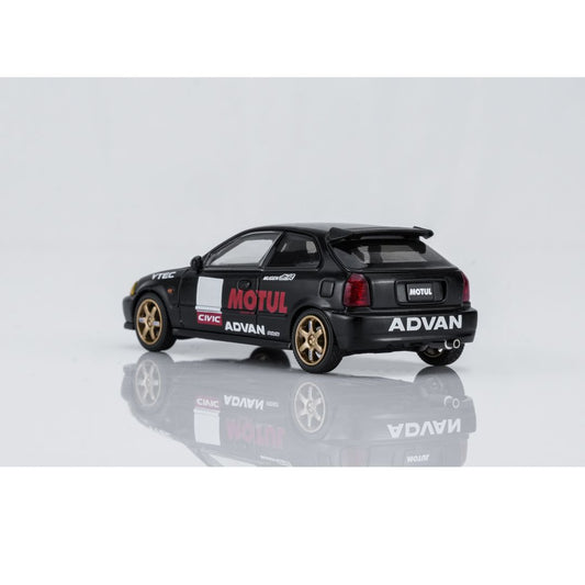 PREORDER MOTORHELIX 1/64 Honda Civic TYPE R (EK9) No Good Racing Motul M65024(Approx. Release Date: Q4 2026 and subject to the manufacturer's final decision)