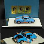 PGM 1/64 Porsche 356 Gulf (Fully Opened with Rectangular Display)