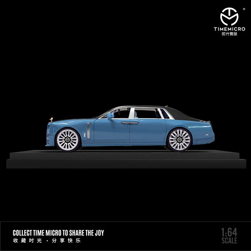 TIME MICRO 1/64 Rolls-Royce Phantom Series VIII BLUE/BLACK