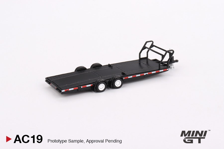 MINI GT 1/64 Car Hauler Trailer Type B Black MGTAC19