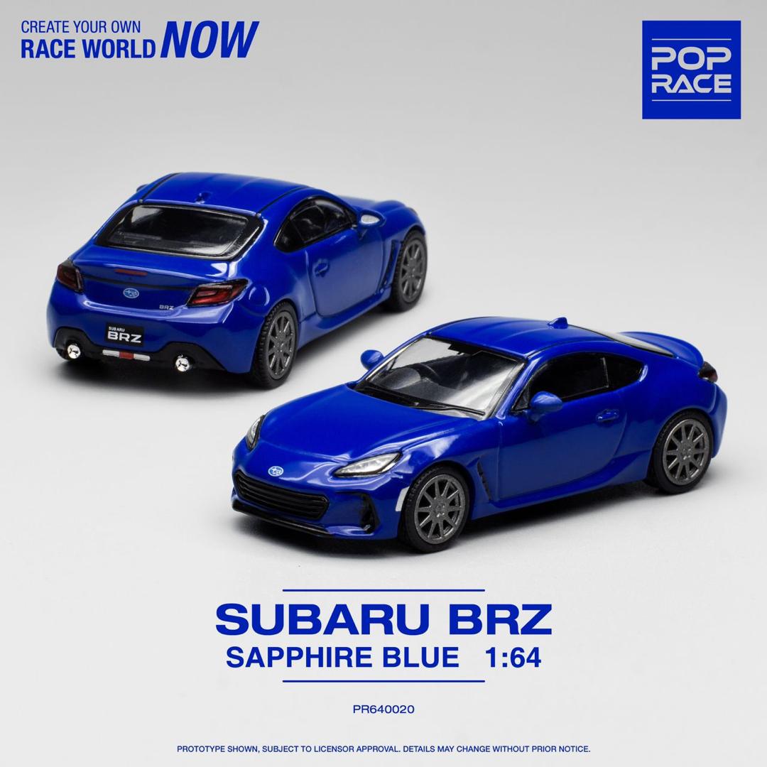 POPRACE 1/64 SUBARU BRZ SAPPHIRE BLUE PR640020 – Tokyo Station