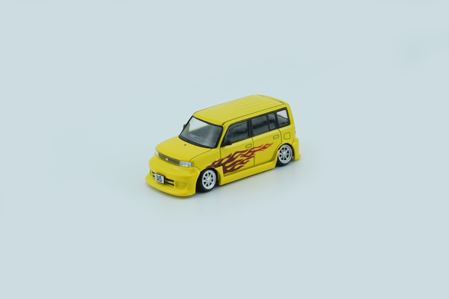 BM Creations x Tokyo Station 1/64 Toyota 2000 BB Yellow LHD Exclusive Edition