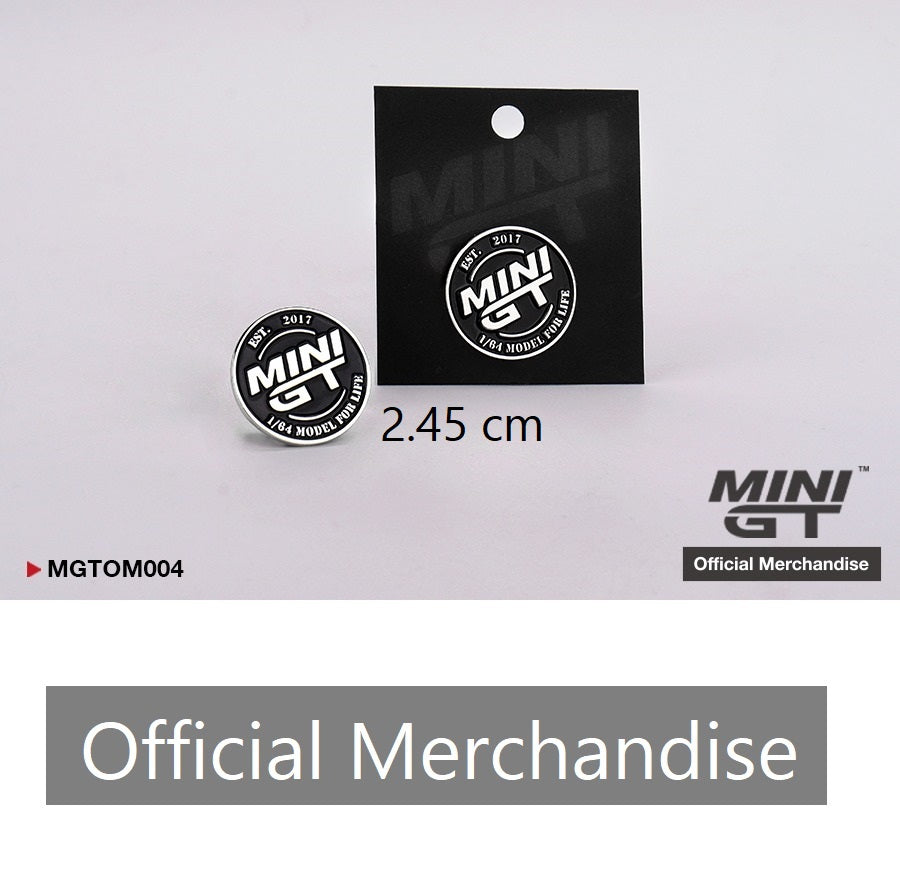 MINI GT Round Logo Pin (2.45cm) MGTOM004