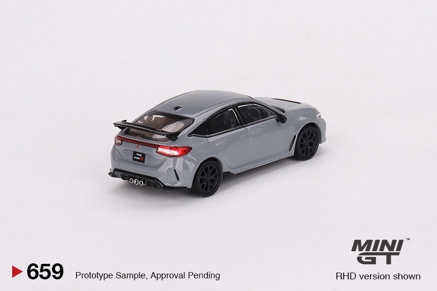 MINI GT Honda Civic Type R (FK8) L&Rセット MINI GT 1/64 Honda Civic Type R Sonic Gray Pearl 2023