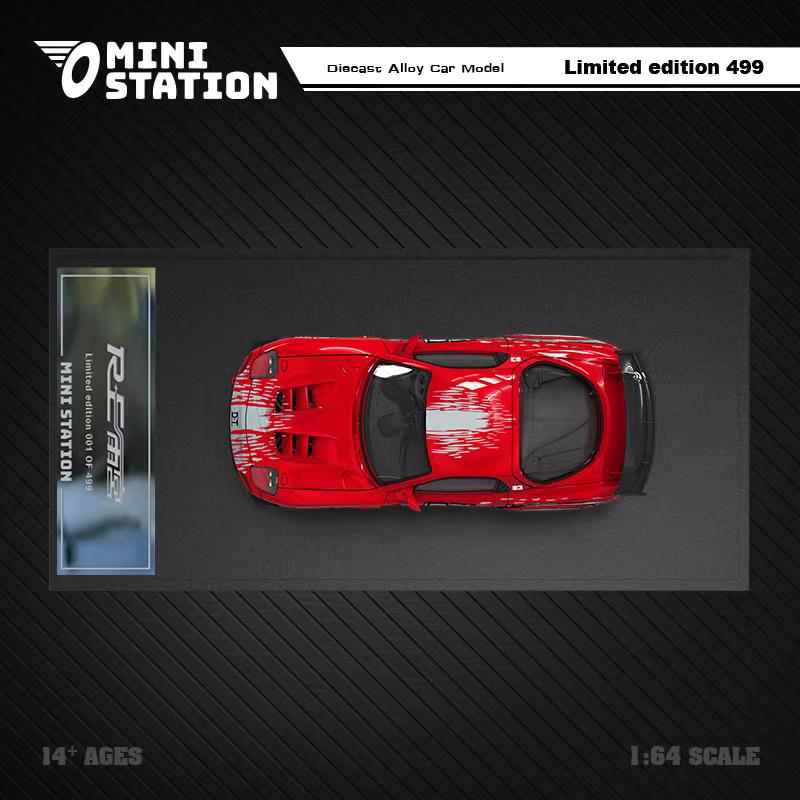 MINI STATION 1/64 Fast & Furious Dom's RX-7