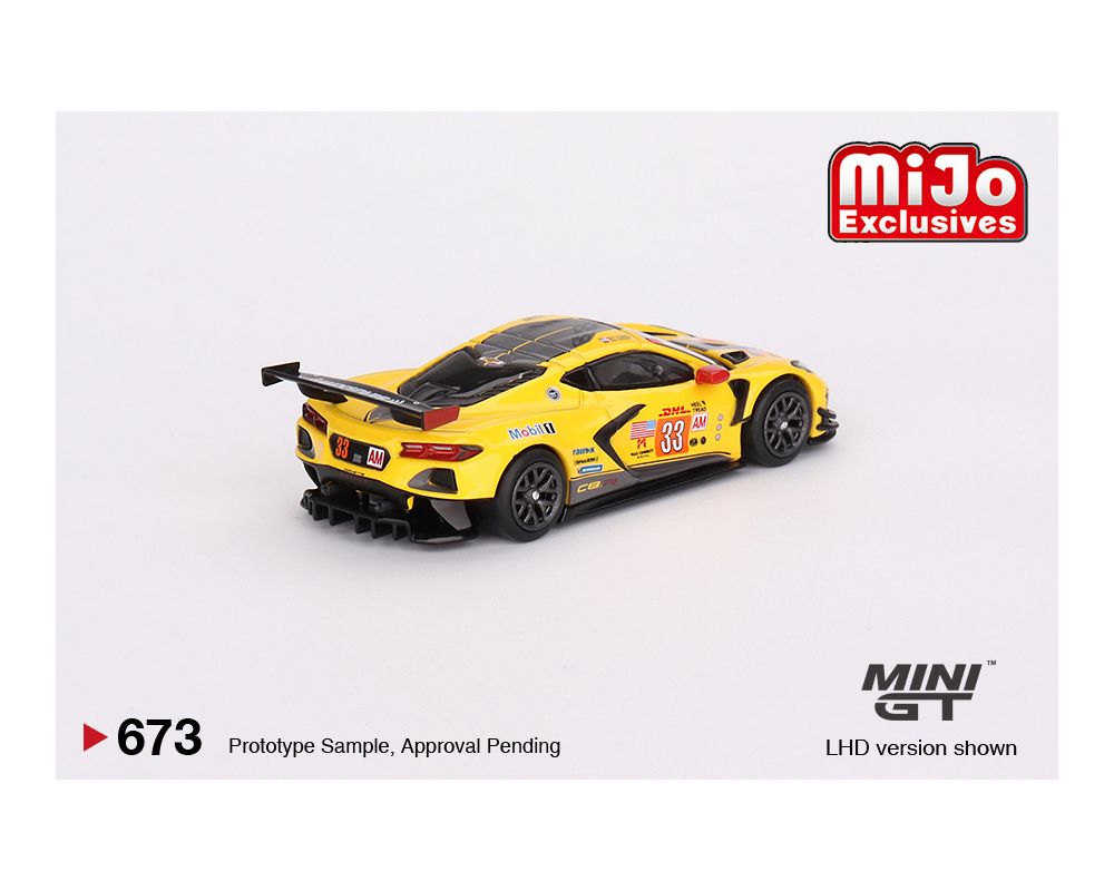 MINI GT 1/64 Corvette Racing C8.R Racing Transporter Set