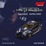 PREORDER TIME MICRO x GDO Hunter 1/64 SUPRA A80Z NFS Black list #13 VIC Navy Blue (Approx. Release Date: JAN 2024 and subject to the manufacturer's final decision)