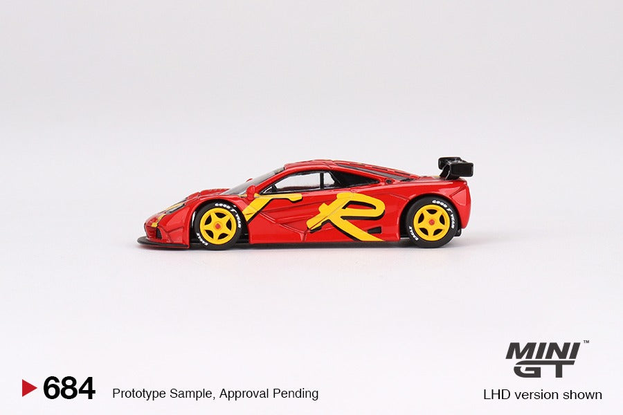 MINI GT 1/64 McLaren F1 GTR 1996 Presentation MGT00684-L
