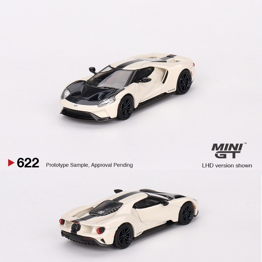 MINI GT 1/64 Ford GT '64 Prototype Heritage Edition LHD MGT00622-L